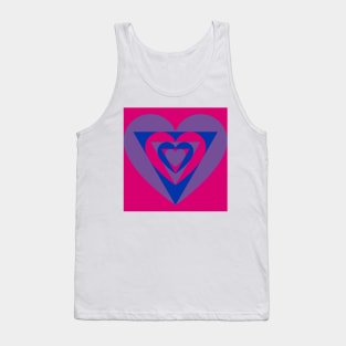 Bi hearts Tank Top